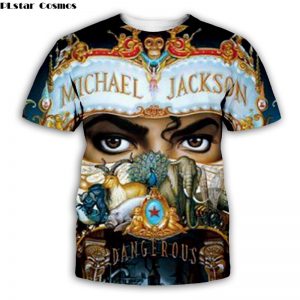 New 3D t shirt Michael Jackson Unisex Printed  t shirt /shorts streetwear